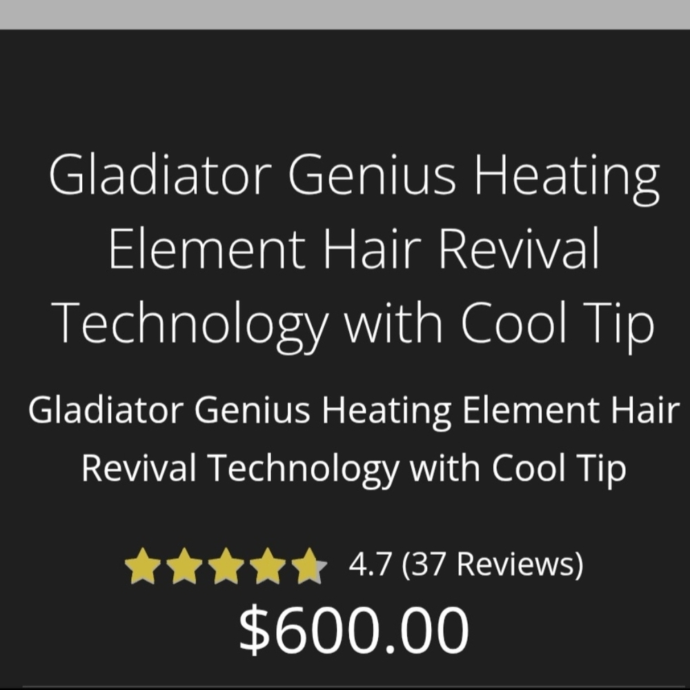 Heating Element with Cool Tip - Black